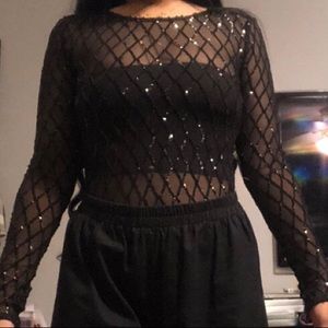 Mesh bodysuit